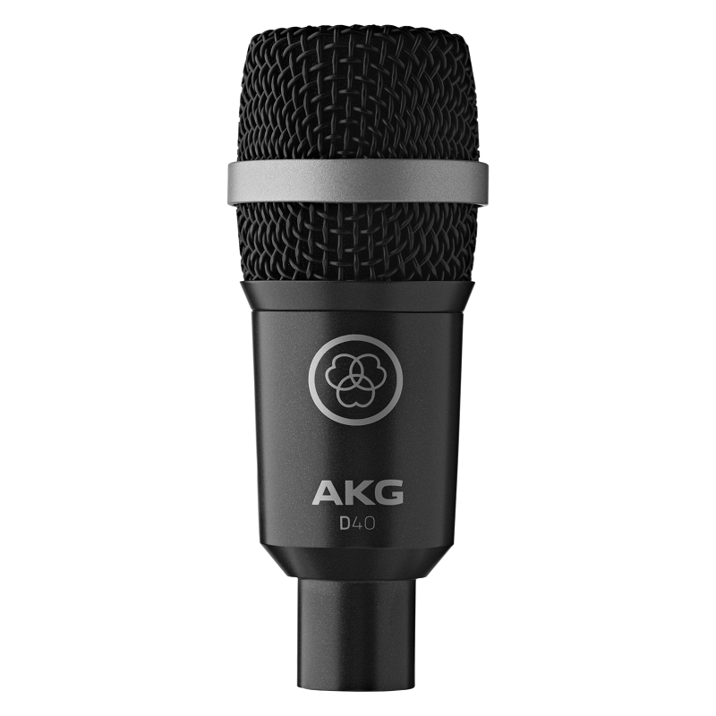 AKG D40 микрофон для духовых, барабанов, перкуссии и гитарных комбо динамический кардиоидный, разъём XLR, 50-20000Гц, 2,5мВ/Па